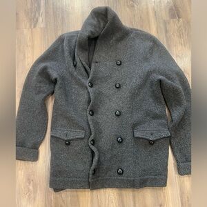 Beautiful Wallace Barnes Double Breasted Cardigan. Small